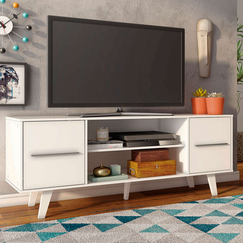 Lara White Tv Unit