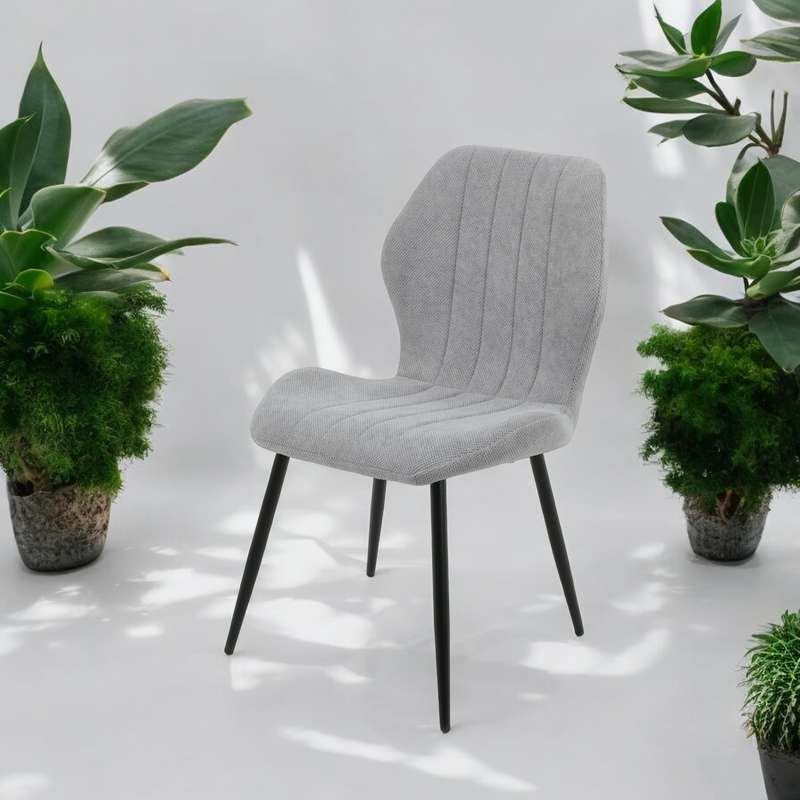 Nordic Dining Chair Grey SET of 4