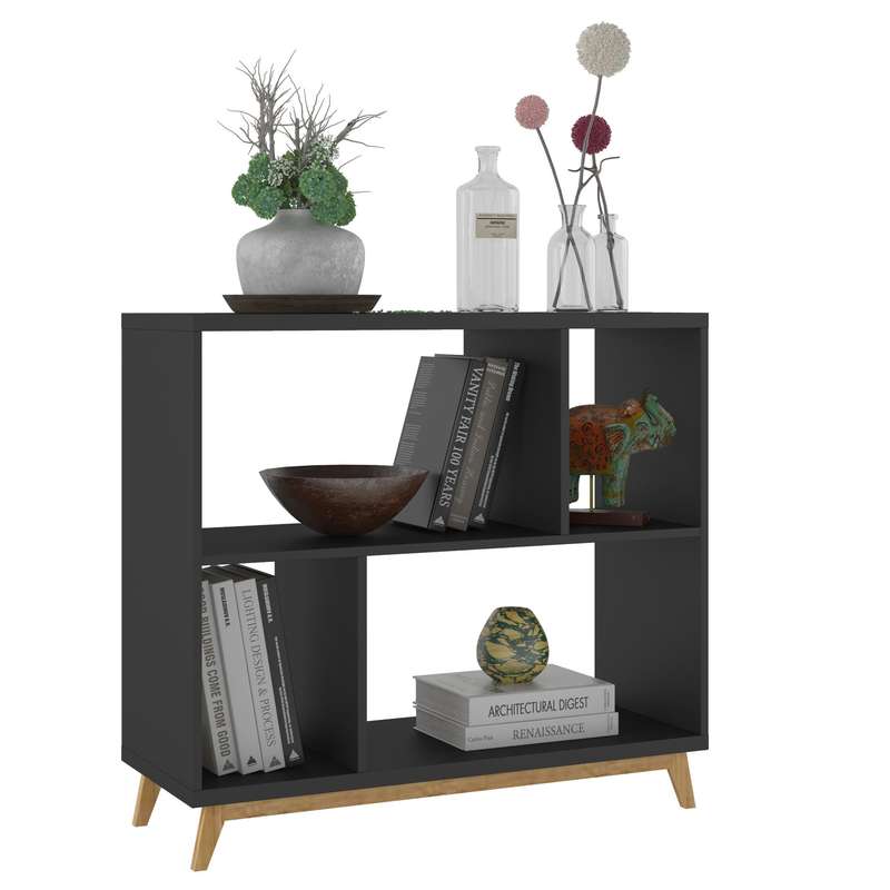 Rayna Versatile Storage Shelf Black