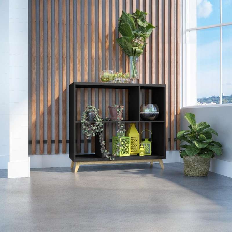 Rayna Versatile Storage Shelf Black
