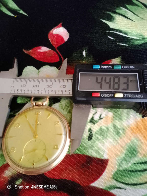 Cyma Tavannes pocket watch