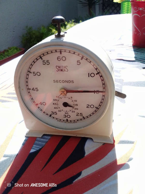 Smiths timer manual clock