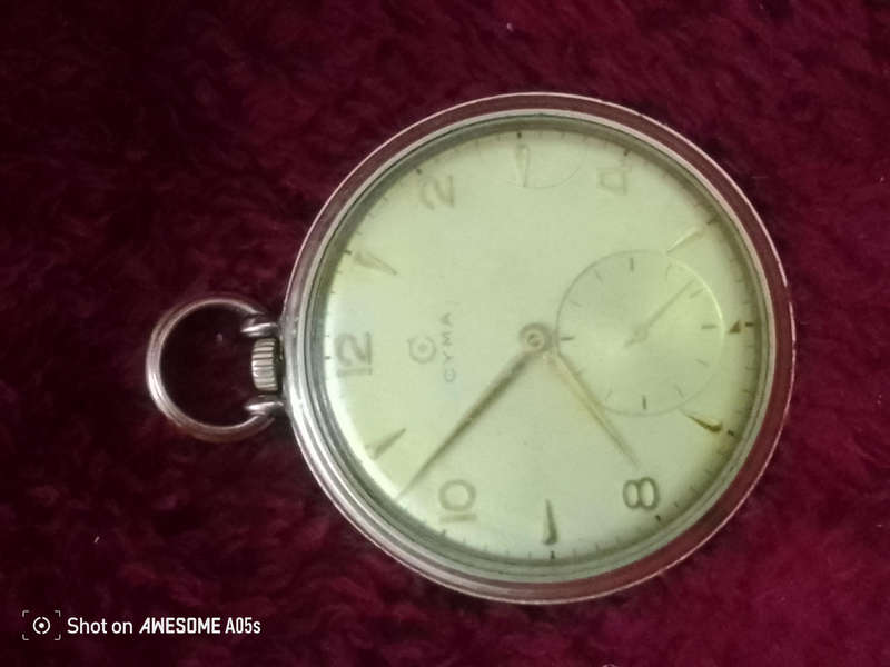 Cyma pocket watch