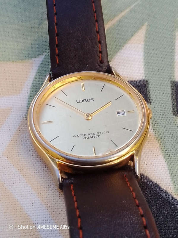 Lorus quartz with date
