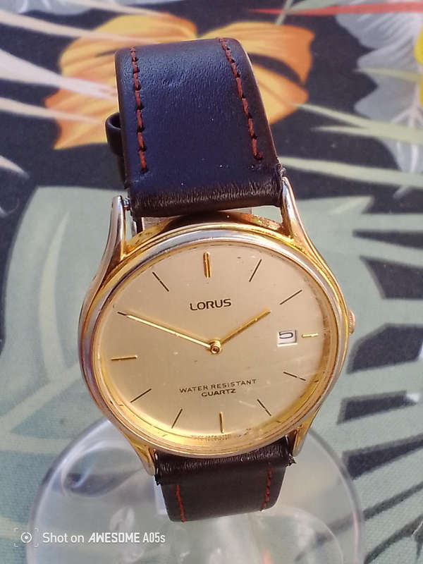Lorus quartz with date
