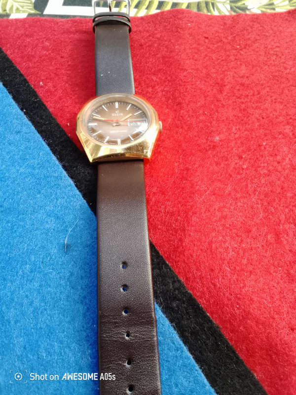 Elgin Electronic rare with date and day