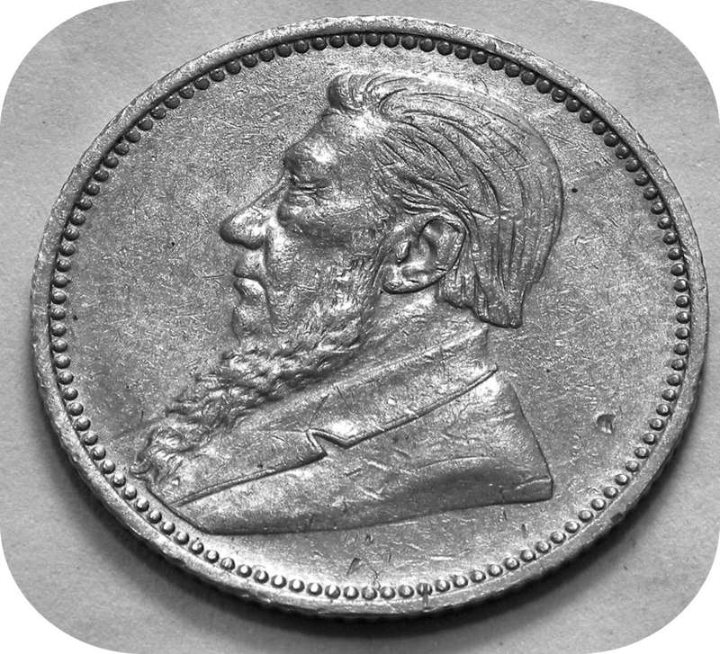 Top Graad ZARs: 1897 Sikspens 6d in A/UNC!!!