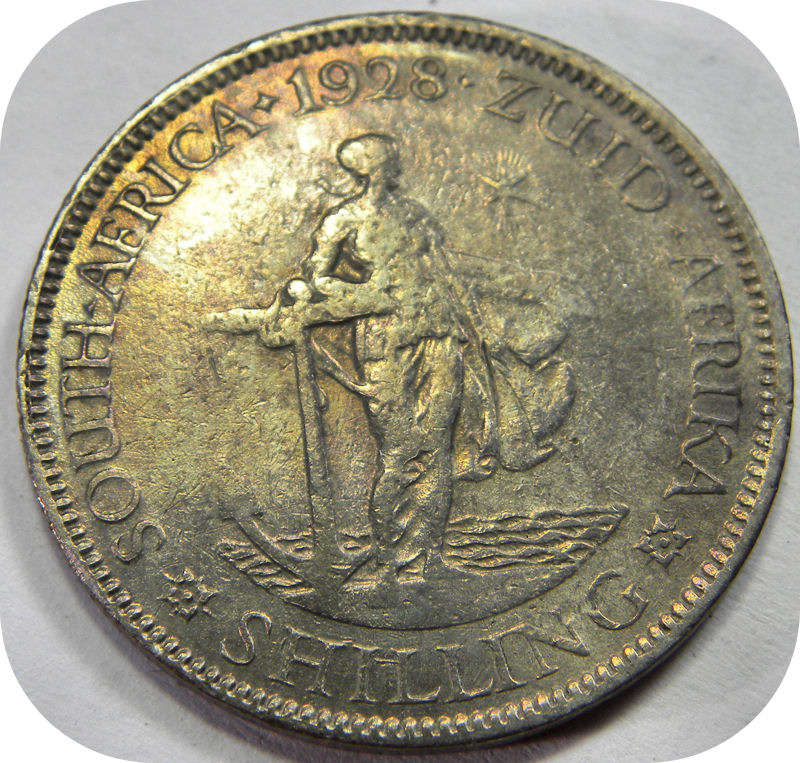 Bargain SA Union:  1928 1 Shilling 1/- below R400!