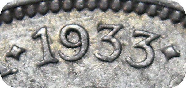 RARE SA Union:  Both "33" variations of the 1933 Shilling!!  Bid per coin.