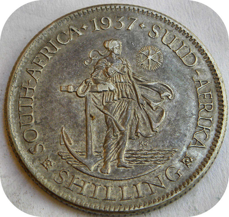 Winskoop SA Unie: 1937 Shilling 1/- onder R300!!