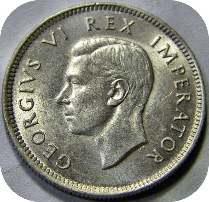 Top Grade SA Union:  1943 Shilling 1/- in Lustrous UNC!!