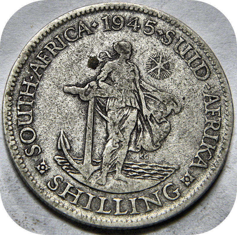 Bargain SA Union:  1945 Shilling 1/- below R60!!!
