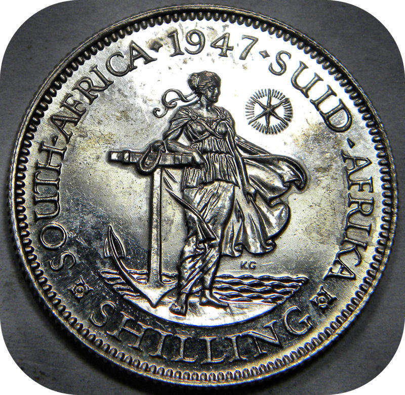Top Grade SA Union:  1947 Shilling in Lustrous PROOF!!!