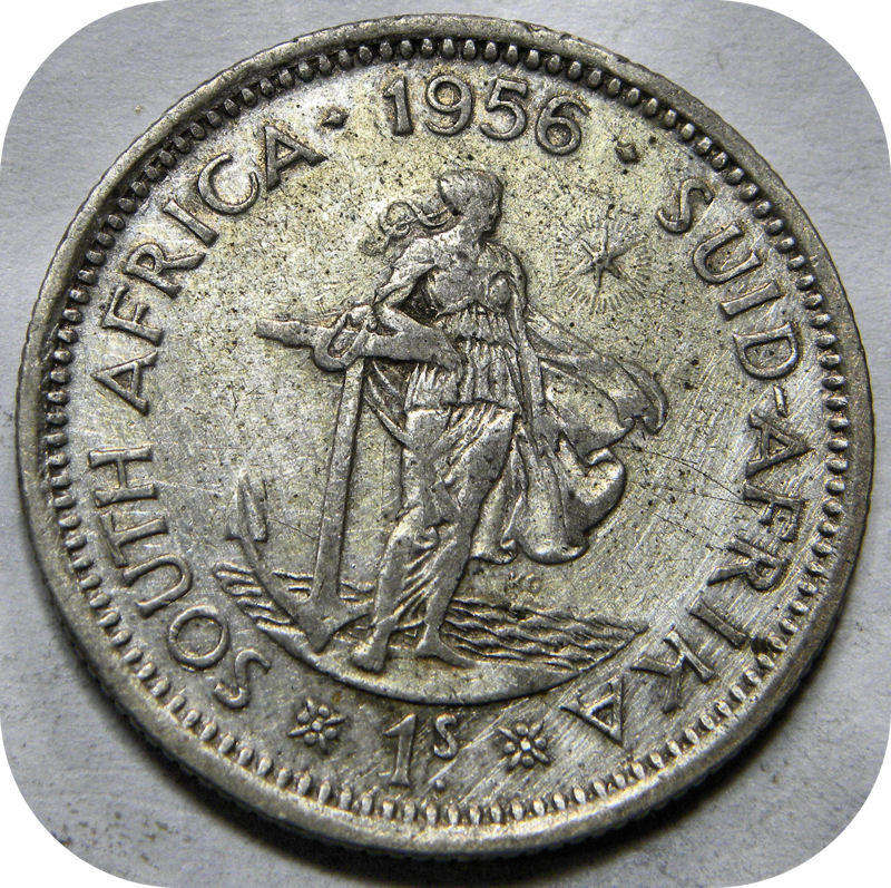 Bargain SA Union:  1956 Shilling 1/- below R30!!!