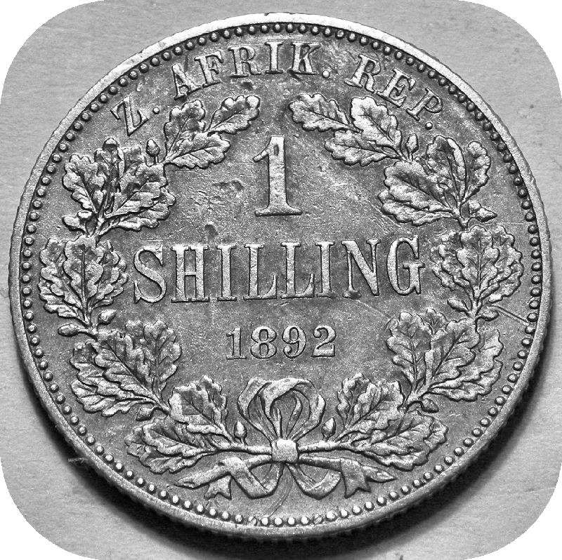 Top Grade ZARs: The 1892 ZAR Shilling in EF!!