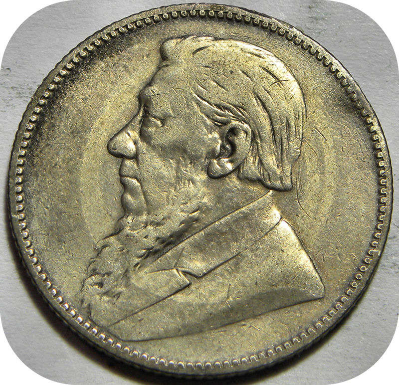 Top Grade ZAR Shilling set:  Coin 3: 1895 1/- @R1!!!