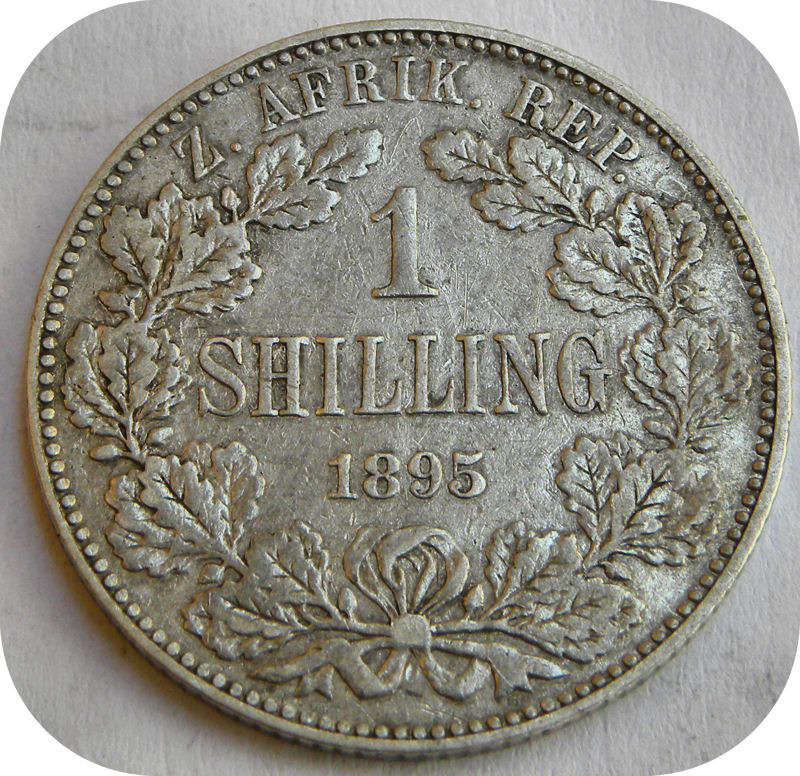 Bargain ZARs: 1895 1/- Shilling in AEF below R400!!