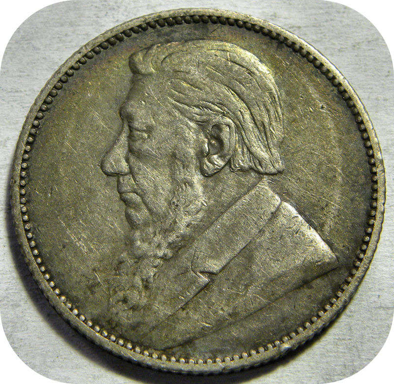 Top Grade ZAR Shilling set:  Coin 4: 1896 1/- @R1!!!