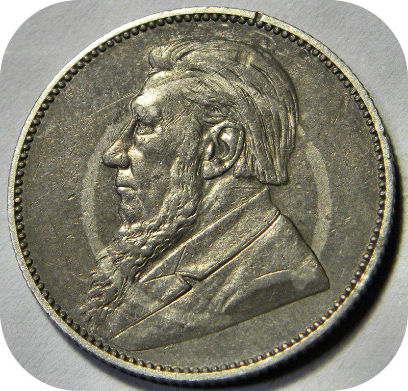 Bargain ZARs: The 1896 Shilling EF details below R300!!!