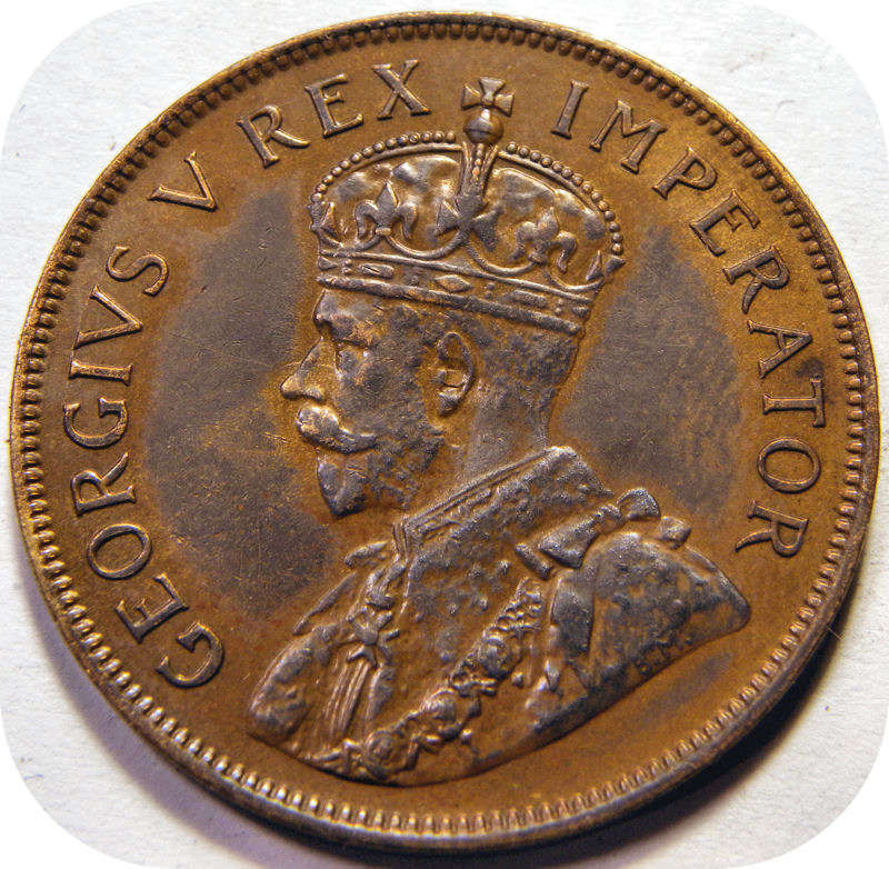 Top Grade SA Union:  1935 Penny in A/UNC.  Ear ERROR!