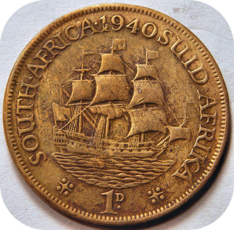 Scarce SA Union: 1940 No Dot Penny 1d below R20!