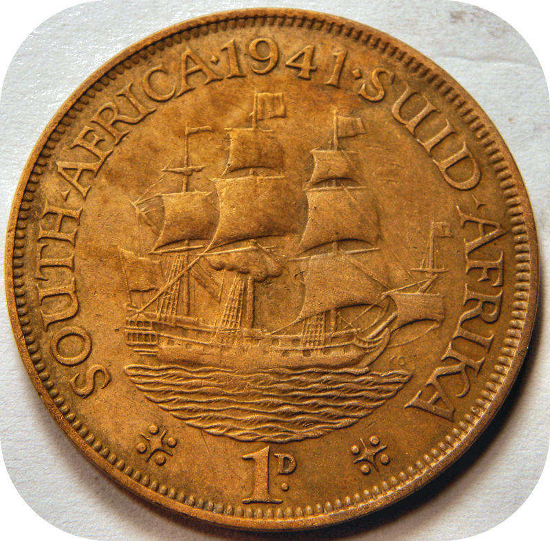Bargain SA Union: 1941 Penny 1d below R40!