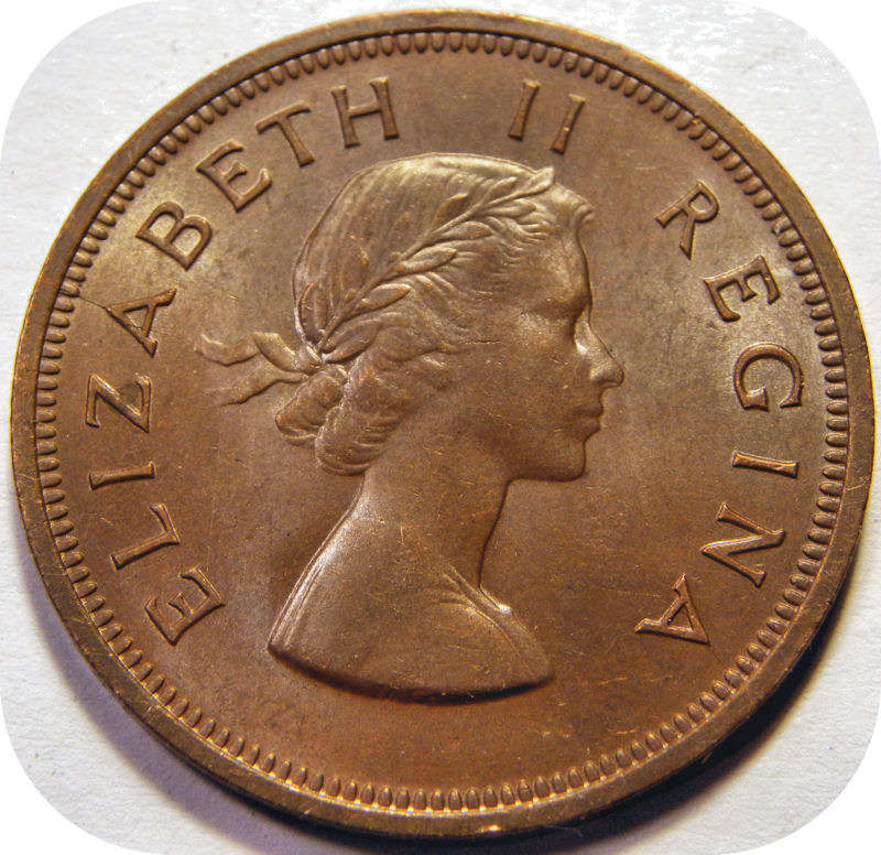 Top Grade SA Union: 1953 Penny 1d Lustrous UNC!