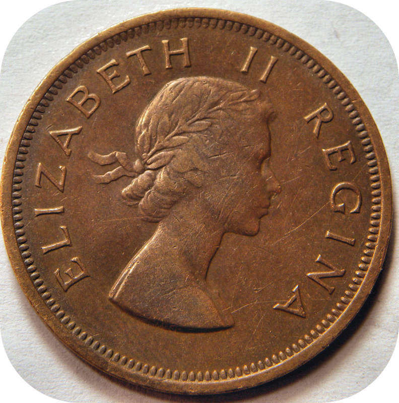 Bargain SA Union: 1956 Penny 1d below R30!