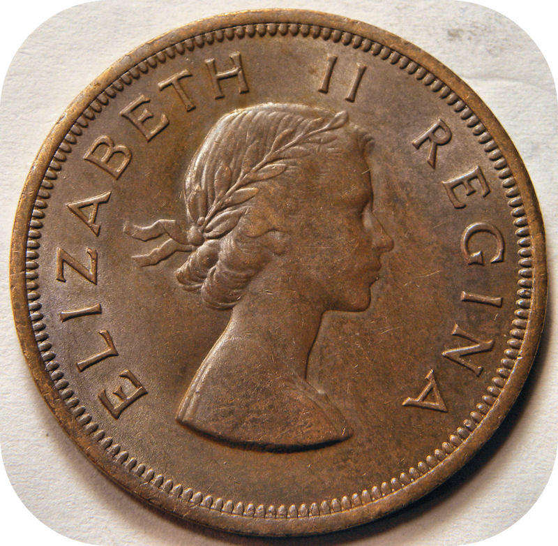 Top Graad SA Unie: 1959 Pennie 1d in A/UNC!!