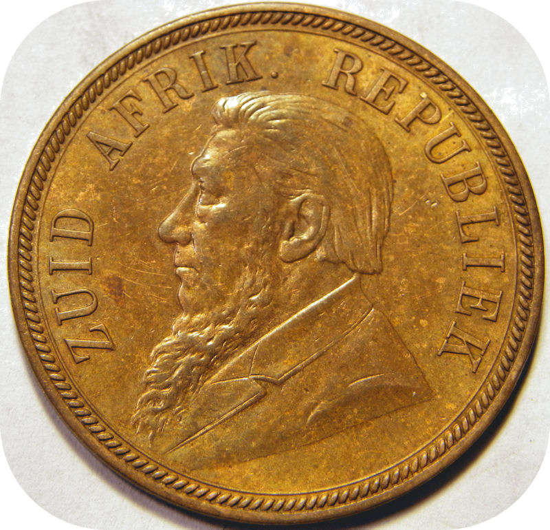 Top Grade ZARs:  Brown 1894 Penny 1d in lustrous A/UNC below R1200!!