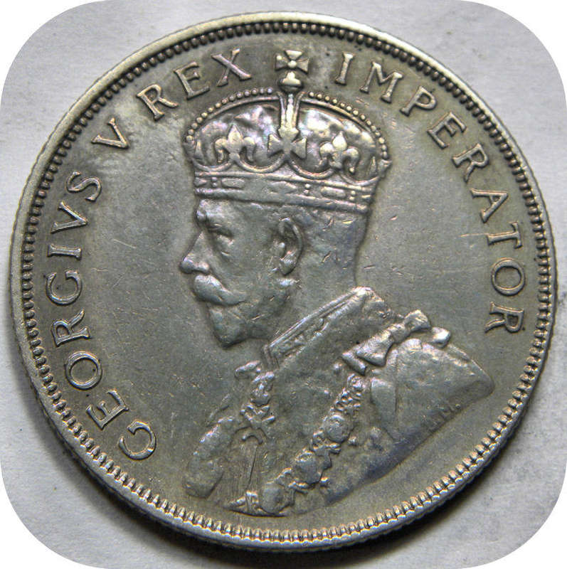 Top Grade SA Union:  1933 2 Shillings in EF!!