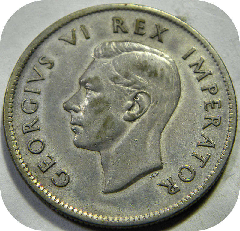 SA Union:  1937 2 Shillings in VF