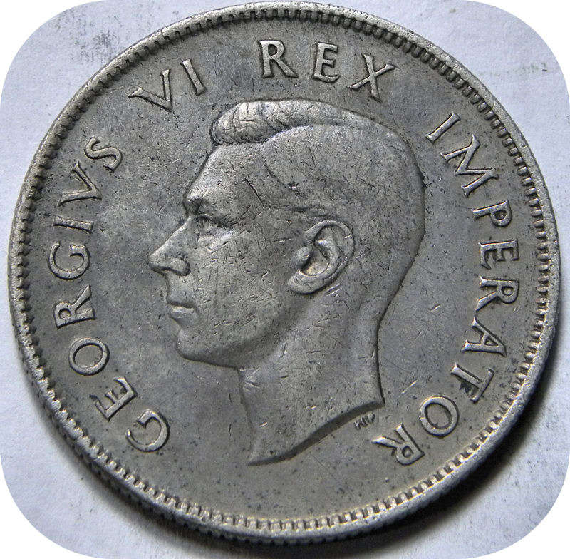 Bargain SA Union:  Original 1944 Florin 2 Shillings below R400!!