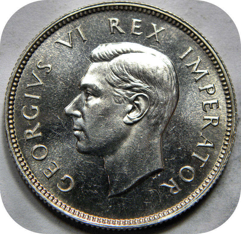 Top Grade SA Union: 1947 2 Shilling in Lustrous PROOF!!!