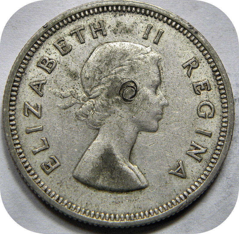 Bargain SA Union: 1954 2 Shilling 2/- below it's bullion value! only R50!