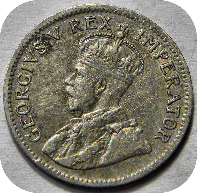 Bargain SA Union: 1927 Tickey 3d in AEF below R200!!!