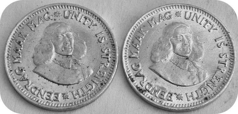 Top Grade RSA:  1961 2 ½c tickey in UNC!  Two specimens available!