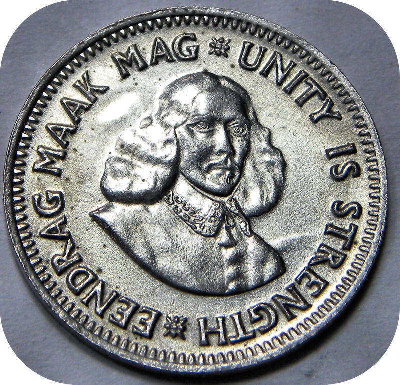Top Grade RSA:  2 ½ c tickey 1961 in A/UNC!