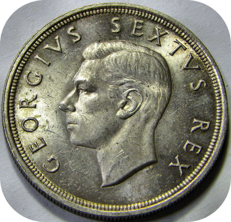 Top Graad SA Unie: 1948 Kroon 5/- in Brilliant UNC!!!