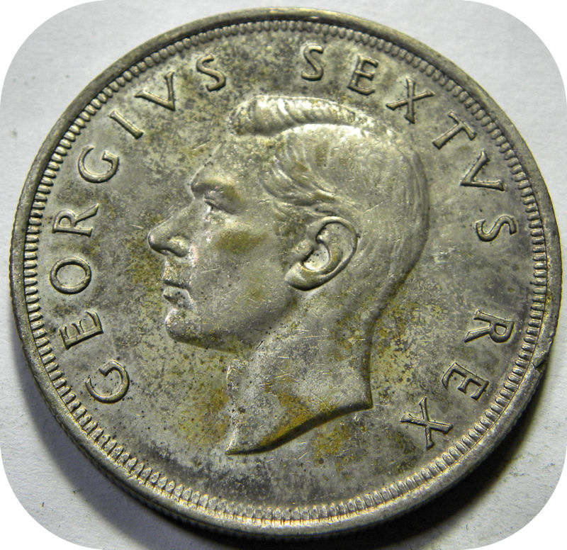 Winskoop SA Unie: 1952 Kroon 5/- in A/UNC onder R300!!!