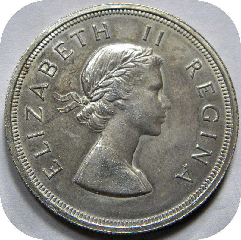 Winskoop SA Unie: 1956 Kroon 5/- in A/UNC onder R600!!!