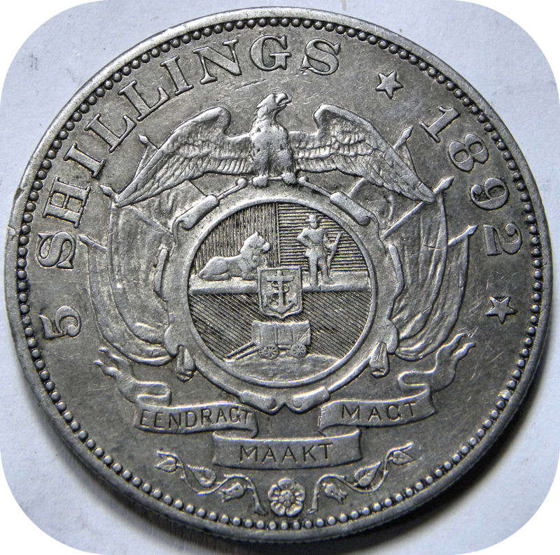 RARE ZARs: Immaculate 1892 DOUBLE Shaft Crown!!