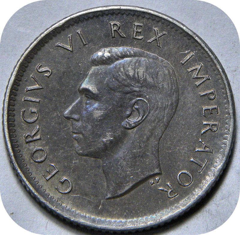 Top Grade SA Union:  1938 Sixpence in A/UNC below R500!