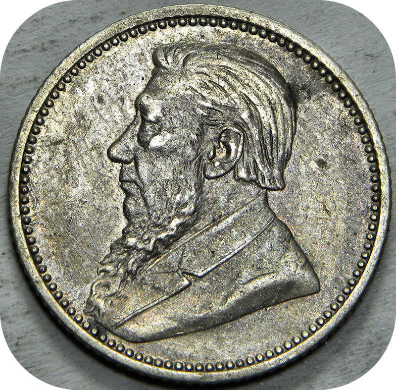 Top Graad ZARs: 1894 Sikspens 6d in A/UNC!!!
