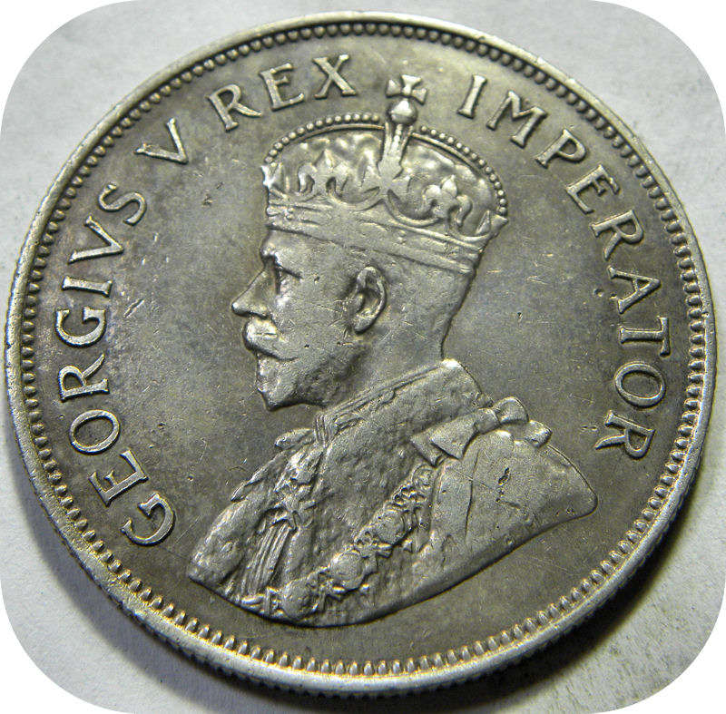 Top Grade SA Union:  1924 Halfcrown 2/6 in AEF below R600!!