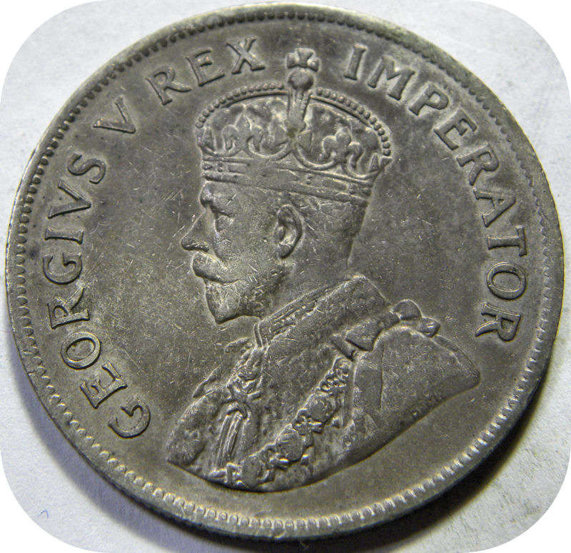 Bargain SA Union:  The rare 1925 Halfcrown in VF below R2000!!