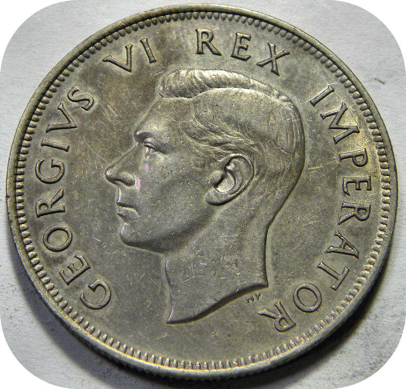 Top Grade SA Union:  1940 Halfcrown in A/UNC!!