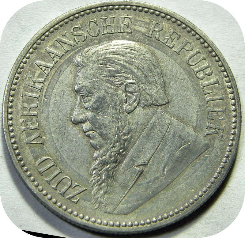 Top Grade ZARs: Very original 1896 Halfcrown 2/6 in A/UNC!!