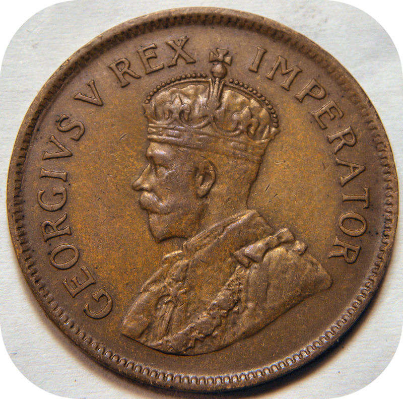 Top Grade SA Union:  1924 Half Penny 1/2d in A/UNC