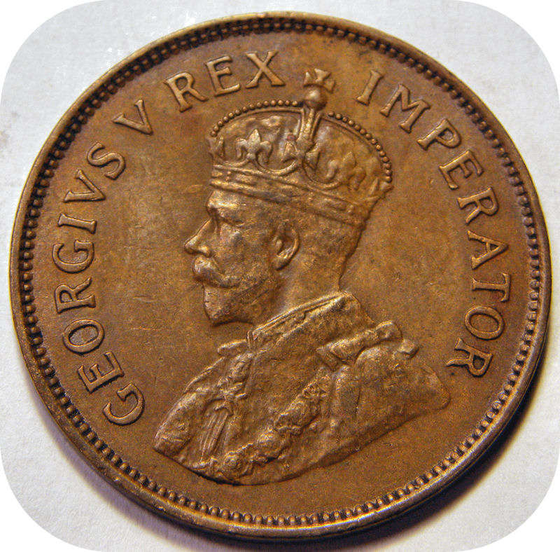 Top Grade SA Union:  The rare 1933 Half Penny in A/UNC!!